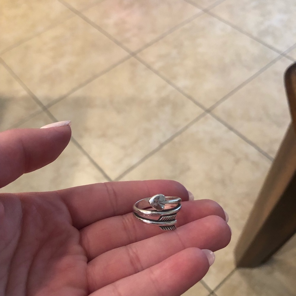 James Avery Arrow & Heart Ring